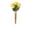 31.5" Yellow Dahlia Artificial Flower Stem, 8ct.